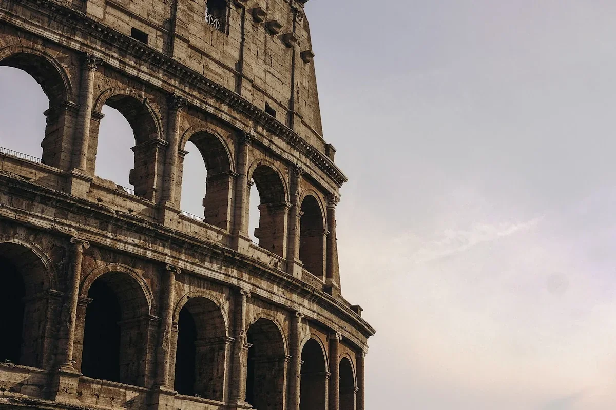 The Colosseum in Rome, Italy
